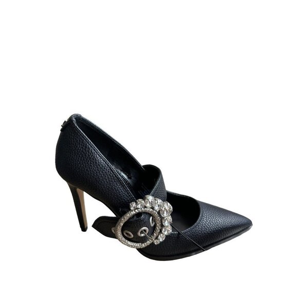 Brand NEW Karl Lagerfeld Paris Women's Sandals Heels 3-3.9 in, Color Black - Picture 13 of 15